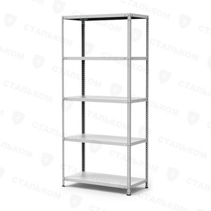 Стеллаж MS Strong 3100х1200х400, 5 полок